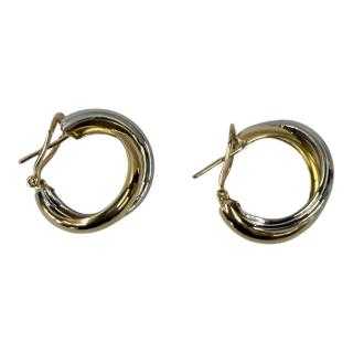 Boucles D'oreilles Bicolor