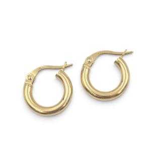 Boucles d'Oreilles Or Jaune 18 Ct