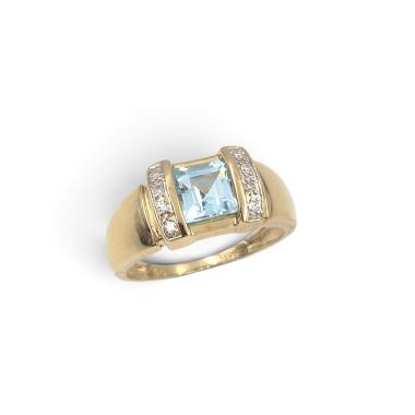 Bague Or Jaune 18 Ct