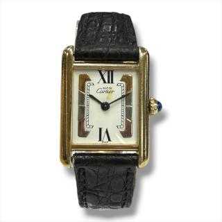 Cartier Tank Vermeil Trinity