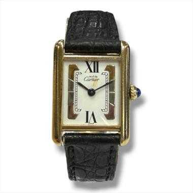 Cartier Tank Vermeil Trinity
