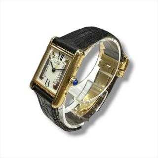 Cartier Tank Vermeil Trinity