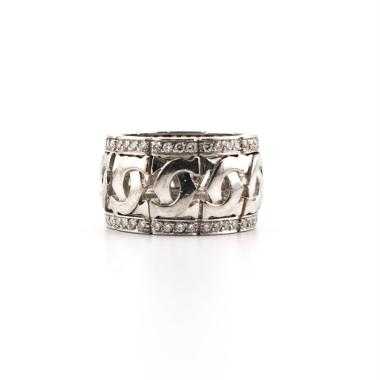 Bague Cartier Entrelacée Vintage