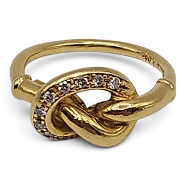 Bague Or 18 Ct et Diamants