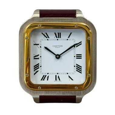Cartier Réveil Pendulette Santos